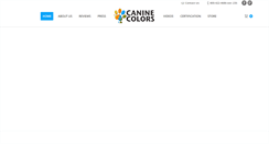 Desktop Screenshot of caninecolors.com